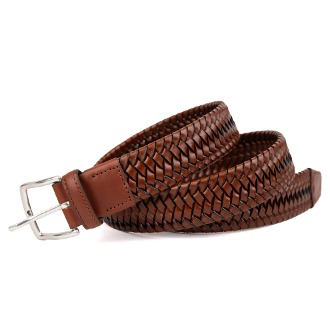 Leyva Leather Weaving Belt